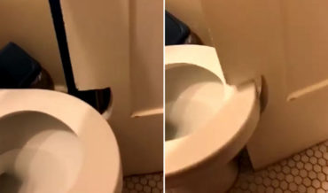 Problem Solving: Hole Cut In Bathroom Door So It Can Swing Past Toilet