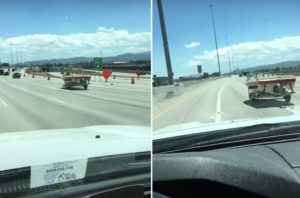 Boat Detaches From Truck, Cruises Down Highway On Its Own