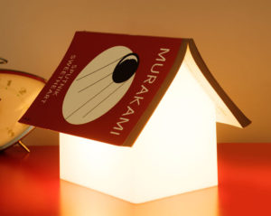 A Bedside Lamp You Rest A Book On To Make A Little House