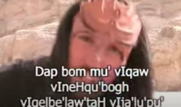 Guy Raps Enimem’s ‘Without Me’ Entirely In Klingon
