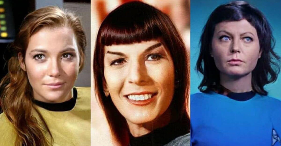 My My: Star Trek Original Series Kirk, Spock & McCoy Reimagined As Women