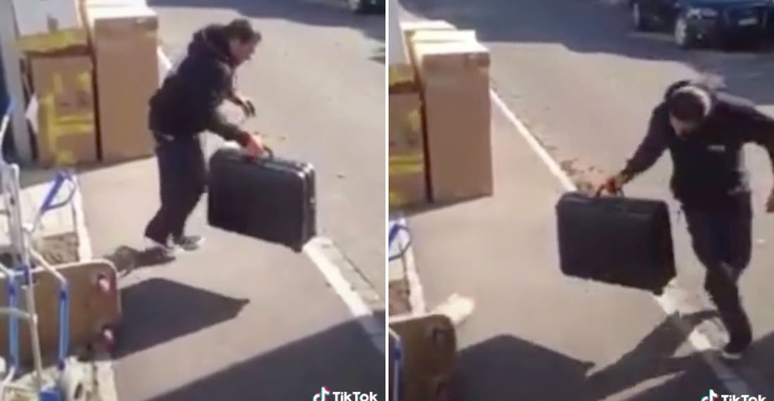 Oh Wow: This Guy’s Incredibly Impressive Mime Routine With A Suitcase