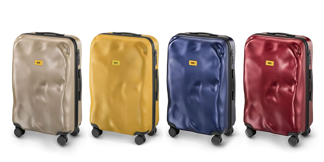 Real Products That Exist Purposefully Dented Looking Suitcases borninspace