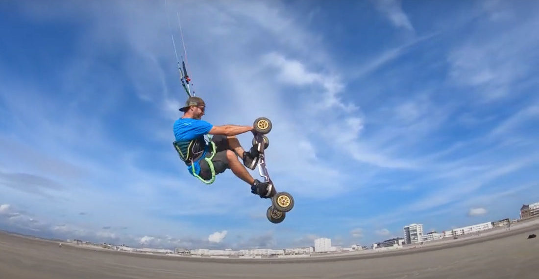 I Did Not Know That Was A Thing: Kite Landboarding