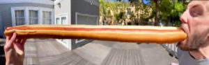Guy Uses Phone's Panoramic Mode To Make Dream Hotdog