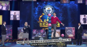 Setting The World Record For Most Bowling Balls Stacked Vertically