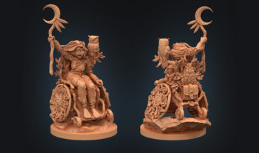 Awesome Tabletop Gaming Character Miniatures In Wheelchairs