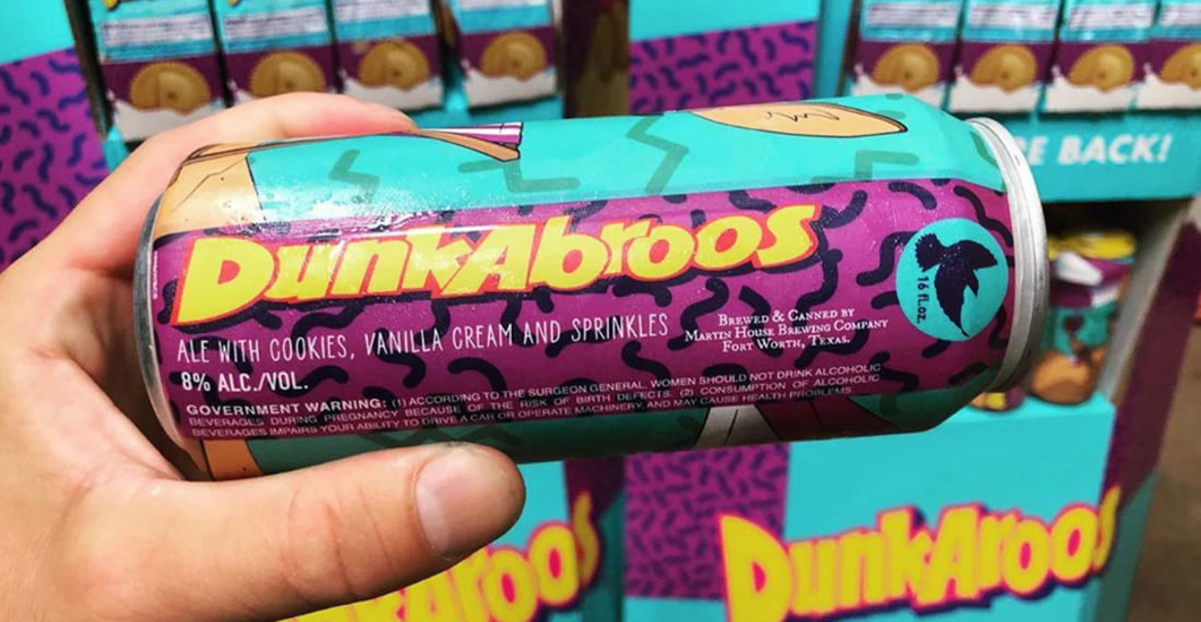 Happiest Hour: Dunkabroos, A Dunkaroos Inspired Beer Brewed With Cookies