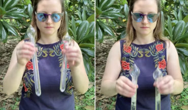 What The?: Water Hammers Demonstrate The Sound Of Water Hitting Glass In A Vacuum
