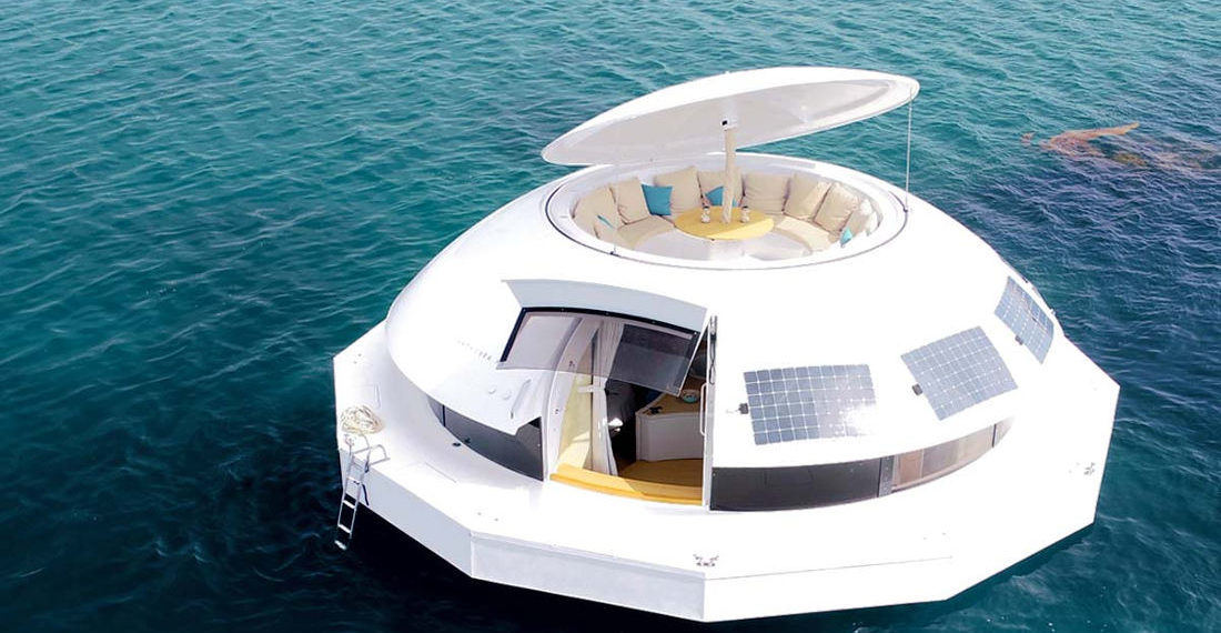 Damn Rich People: Anthénea Autonomous Luxury Floating Ocean Pods