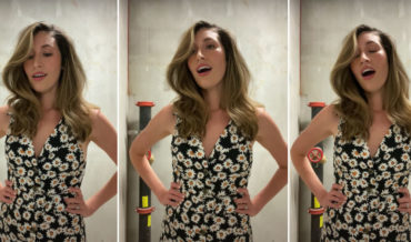 Would Crash Boat For Sure: Woman Sounds Like A Siren While Singing In Stairwell