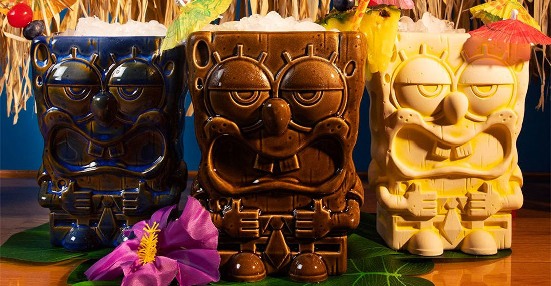 The Perfect Match: SpongeBob And Patrick Tiki Mugs