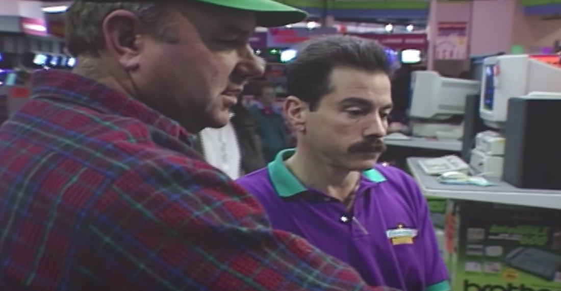 Oh Wow: Vintage Video Of People Shopping For Computers In 1994