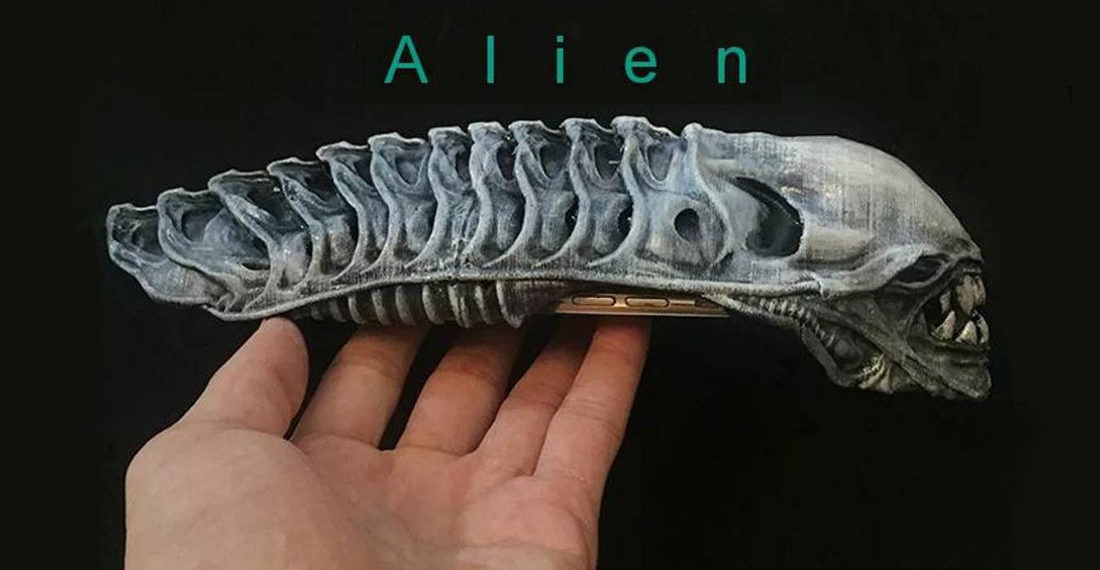 Finally, A Giant Xenomorph Alien Skull iPhone Case