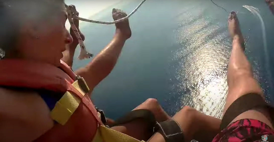 Tow-Cable Snaps During Parasailing Trip