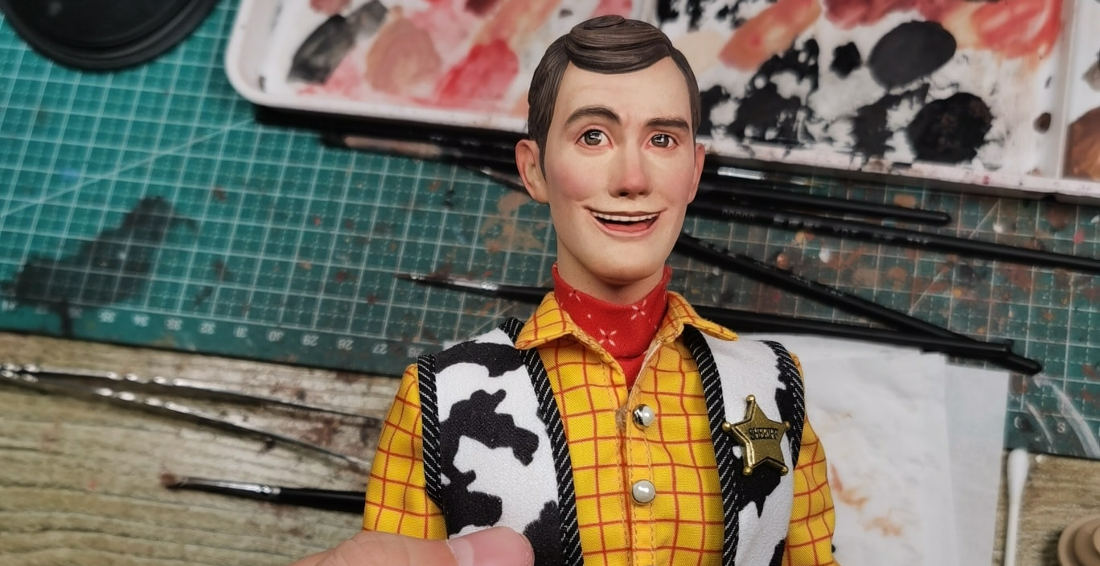 Artist Makes Real Life Toy Story Woody Doll