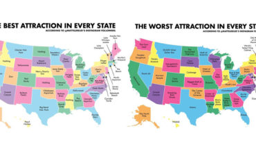 The United States Of The Best And Worst Attraction In Each State
