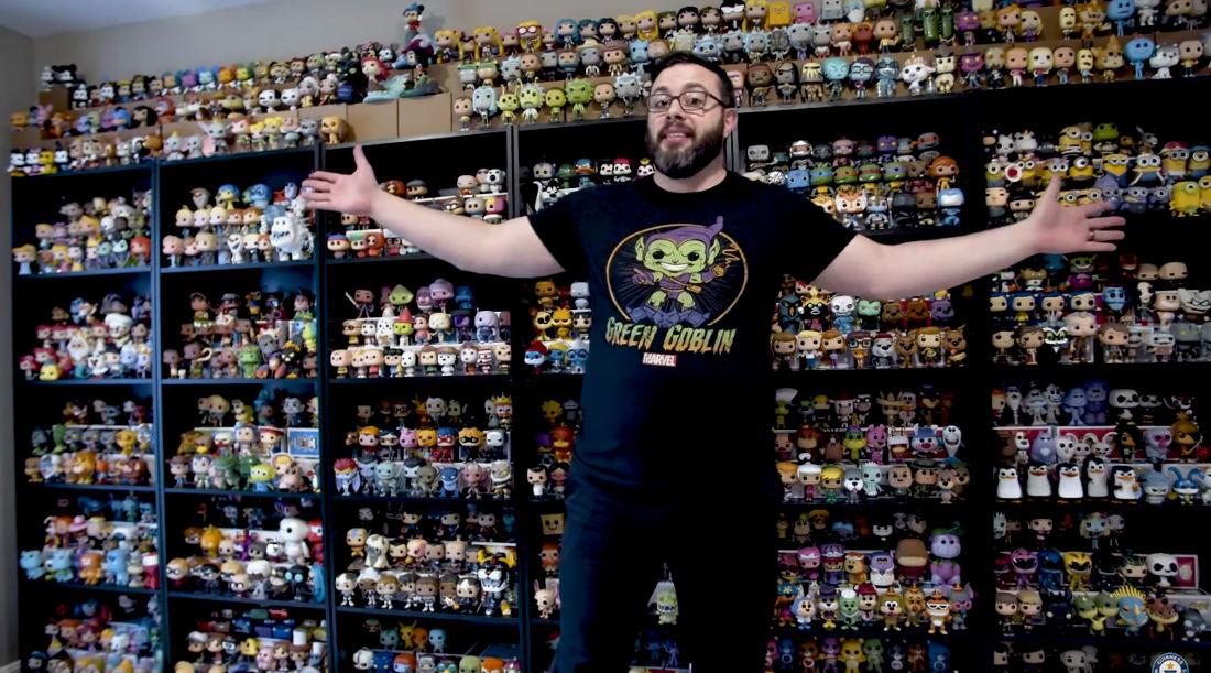 5 306 Man Shows Off His World S Largest Collection Of Funko Pop Figures Borninspace