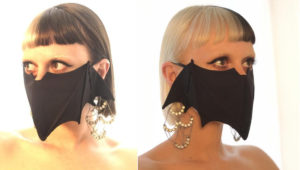 Bat Shaped Face Masks For Halloween Or Everyday Witch Wear