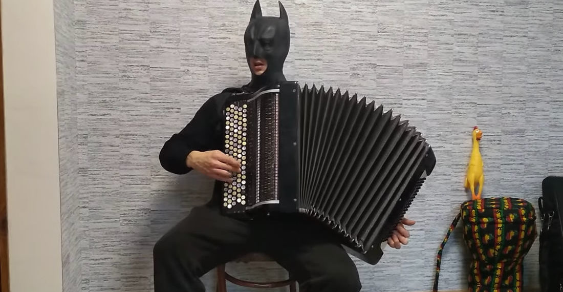 Batman Covers Hans Zimmer’s ‘No Time For Caution’ From Interstellar On Accordion