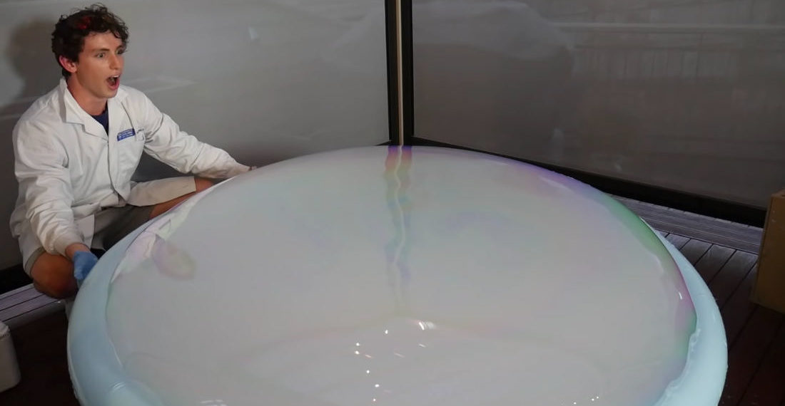 One Man’s Quest To Create The World’s Largest Dry Ice Bubble