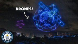 3,051 Unmanned Deathcopters: The World's Largest Drone Light Show