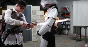 Testing The World's First 4000-Degree Retractable Blade Plasma Lightsaber