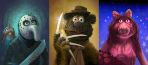 Yikes: Artist Reimagines Muppets Characters As Classic Horror Villains