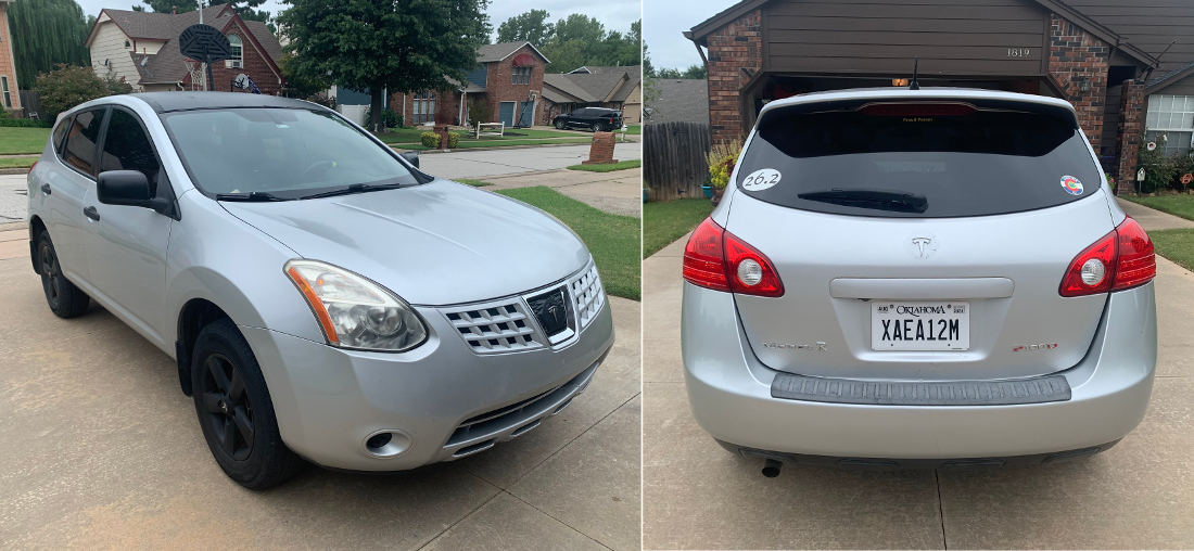 Teenager Attempts to Mod Nissan Rogue Into Tesla Look-Alike