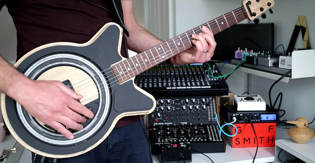 The Circle Guitar, A Guitar That Strums Itself So A Player Only Have To Fret