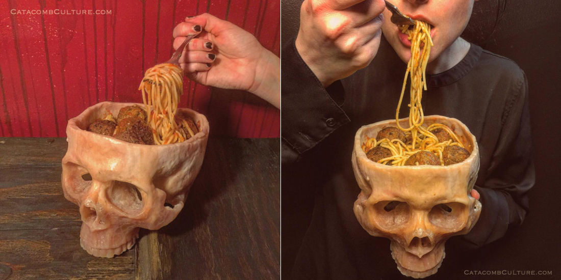 Realistic Human Skull Bowls: I’ll Never Eat Out Of Anything Else Again