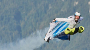 Video Of BMW's Electric Wingsuit Powered By Chest Mounted Impellers