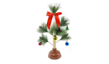 Finally, The Christmas Tree Toilet Plunger Your Holidays Have Been Missing