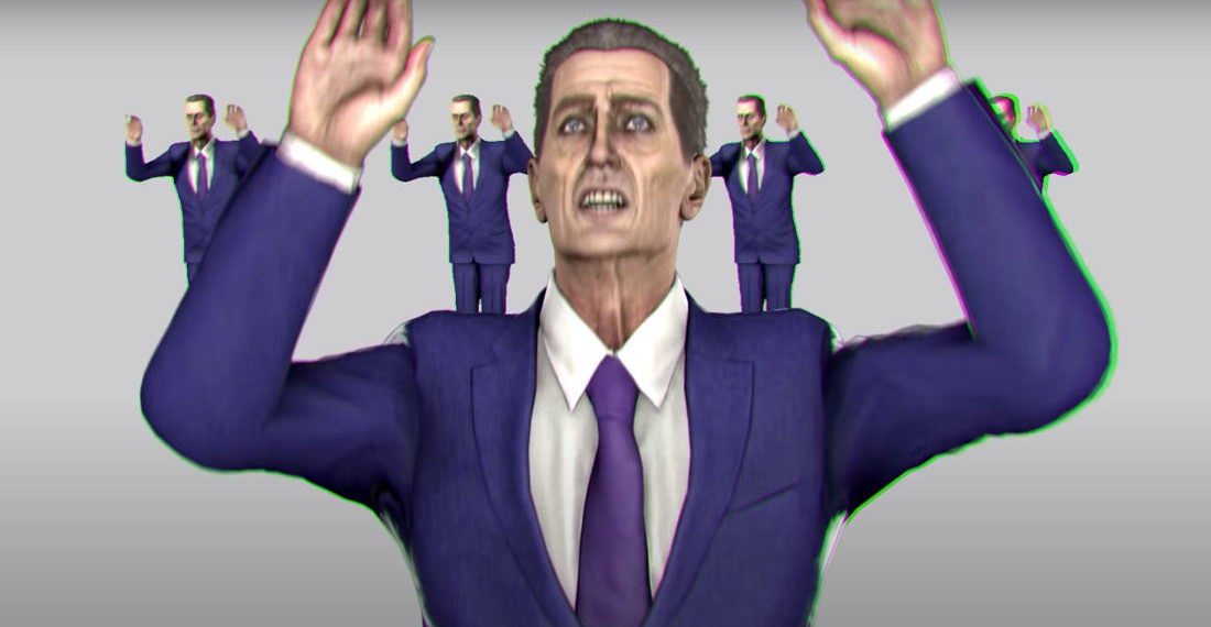Half-Life’s G-Man Remakes The Talking Heads ‘Once In A Lifetime’ Music Video