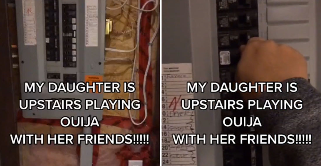 Classic: Mom Repeatedly Cuts Power While Daughter Is Playing Ouija Upstairs