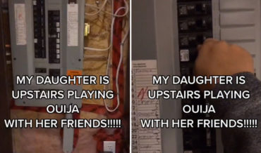 Classic: Mom Repeatedly Cuts Power While Daughter Is Playing Ouija Upstairs