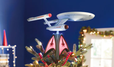 Finally, A $150 Musical USS Enterprise Christmas Tree Topper