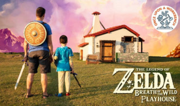 Father Builds His Children A Zelda: Breath Of The Wild Playhouse