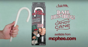 The Bah Humbug Colorless, Flavorless Candy Cane