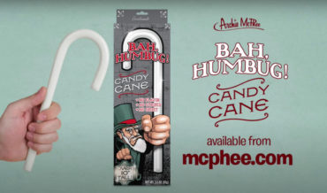 The Bah Humbug Colorless, Flavorless Candy Cane