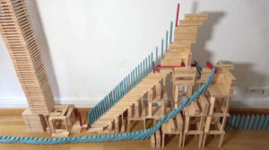 Cool KAPLA Block Domino Maze Tricks
