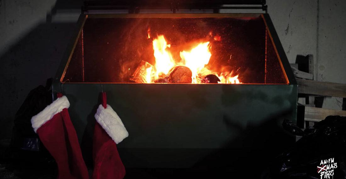 Move Over Yule Log, Here’s An Hour-Long Video Of A 2020 Dumpster Fire