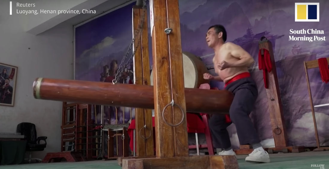 The Dying Art Of ‘Iron Crotch’ Kung Fu (Taking Crotch Hits With A Battering Ram)