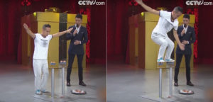 What The?: Guy Jumps On Raw Eggs Without Breaking Them