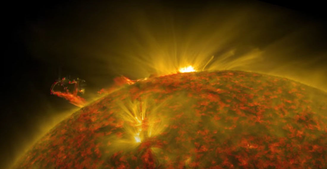 NASA Captures Stunning Video Of Massive Solar Eruption