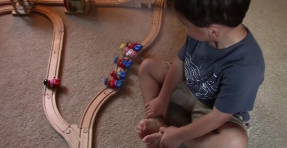 Two Year Old Solves The Trolley Problem
