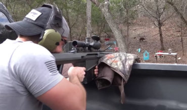 Giant Crystal Ball Vs 50 Caliber Round