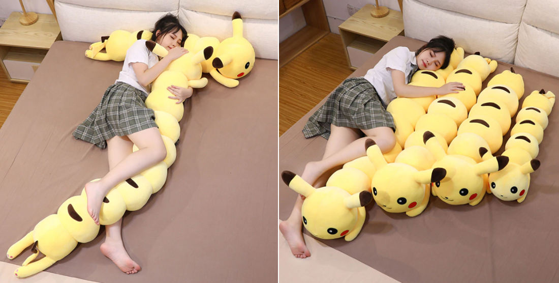 Real Products That Exist: Pokemon Centipede Body Pillows