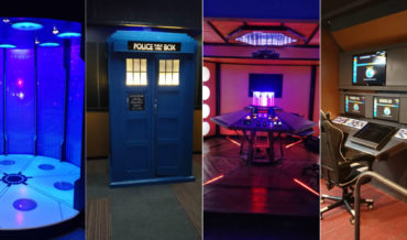 Guy Gives Tour Of His Incredibly Impressive Star Trek And Doctor Who Themed Basement