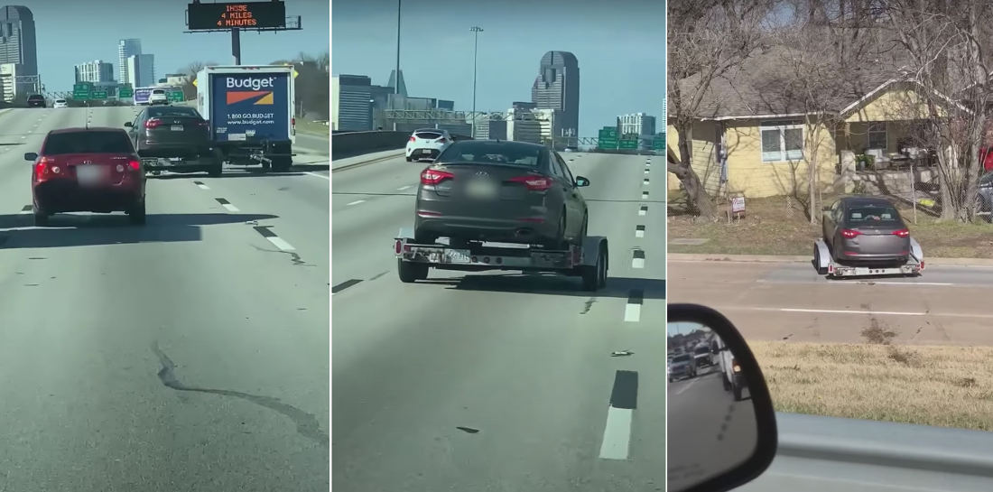 Uh-Oh: Trailer Passes The Moving Van That Was Towing It